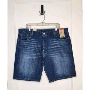 Levi's 501 Jean Shorts Jorts Mens Size 40x9 Button Fly NWT